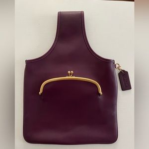 Coach clutch hand bag